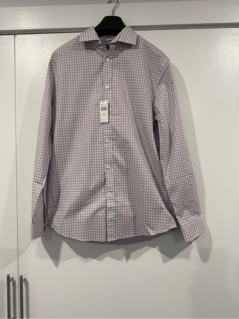 NWT MICHAEL KORS men’s dress shirt